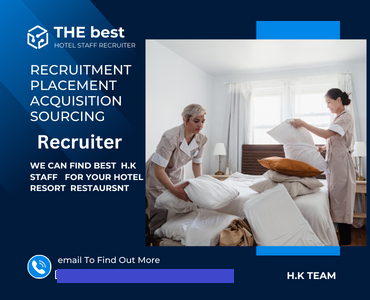 hotel CLEANING staff Recruitment Placement-india